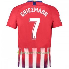 Koszulka Atlético Madryt Griezmann 7 Domowe Koszulki Piłkarskie 2018-2019 Krótki Rękaw
